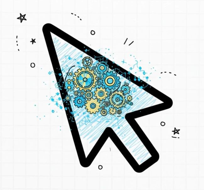 Cursivis concept art showing cursor-native intelligence